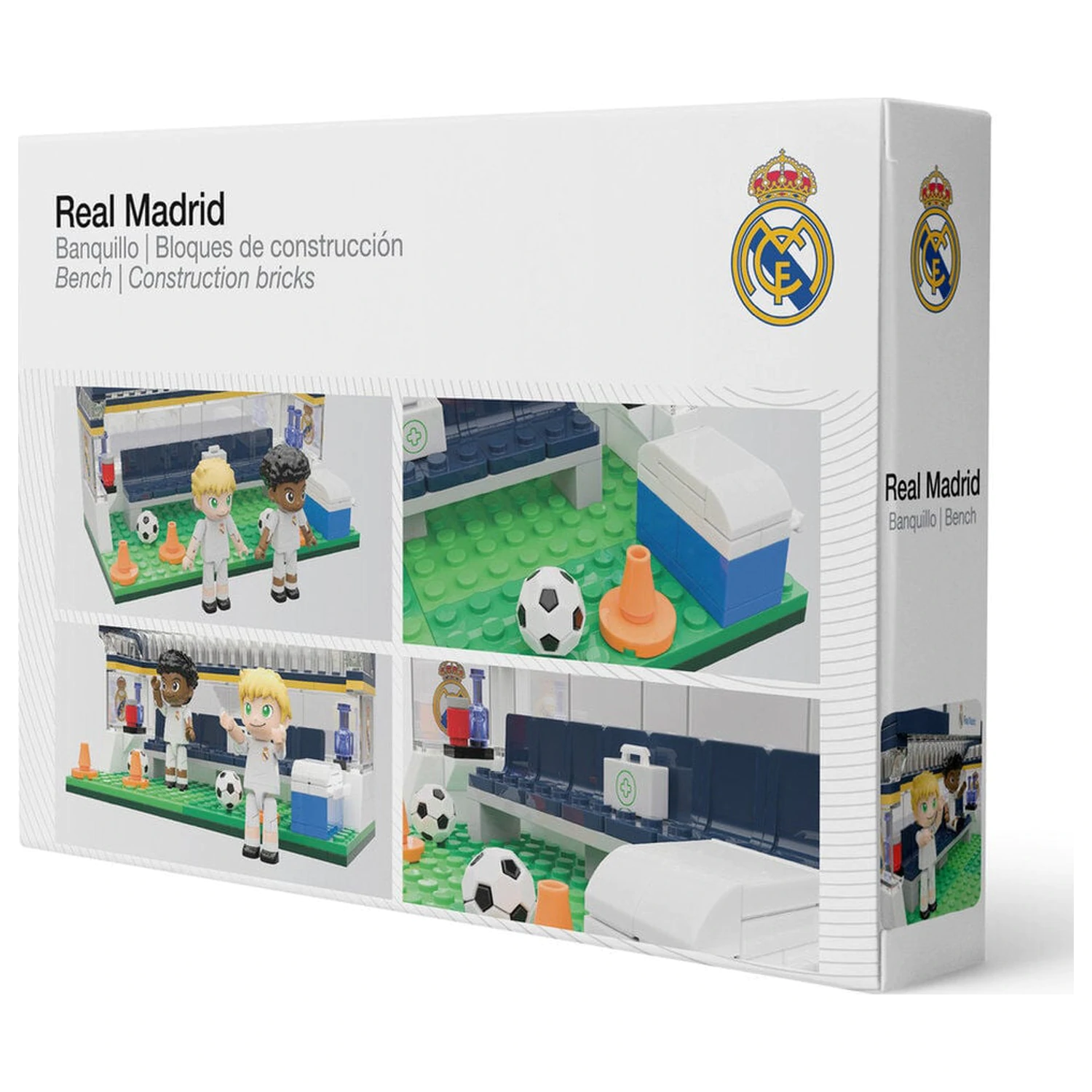 Real Madrid sada lavičky s figurkami 184 dílků fotografii produktu