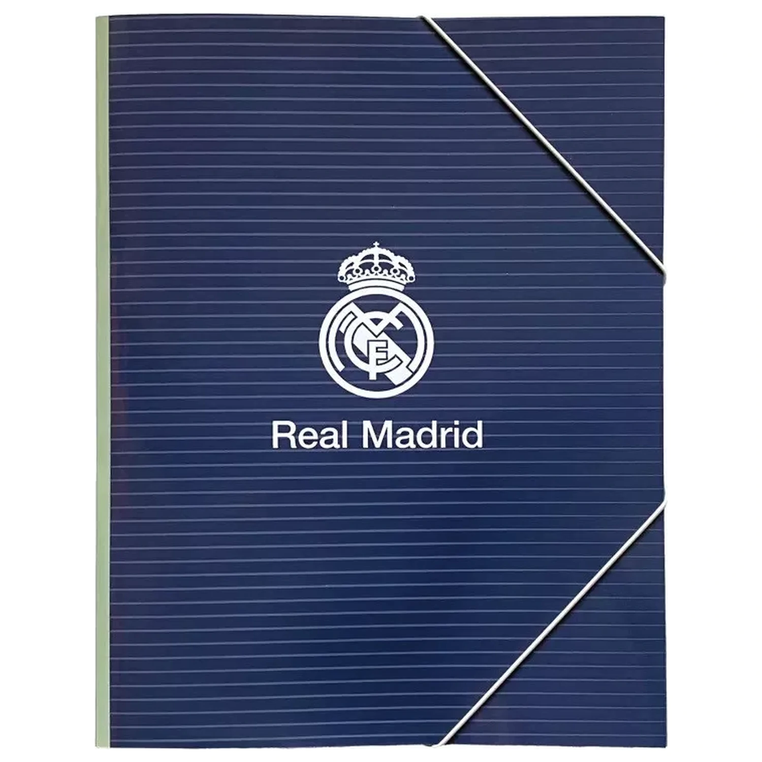 Real Madrid Blue A/4 elastická složka fotografii produktu
