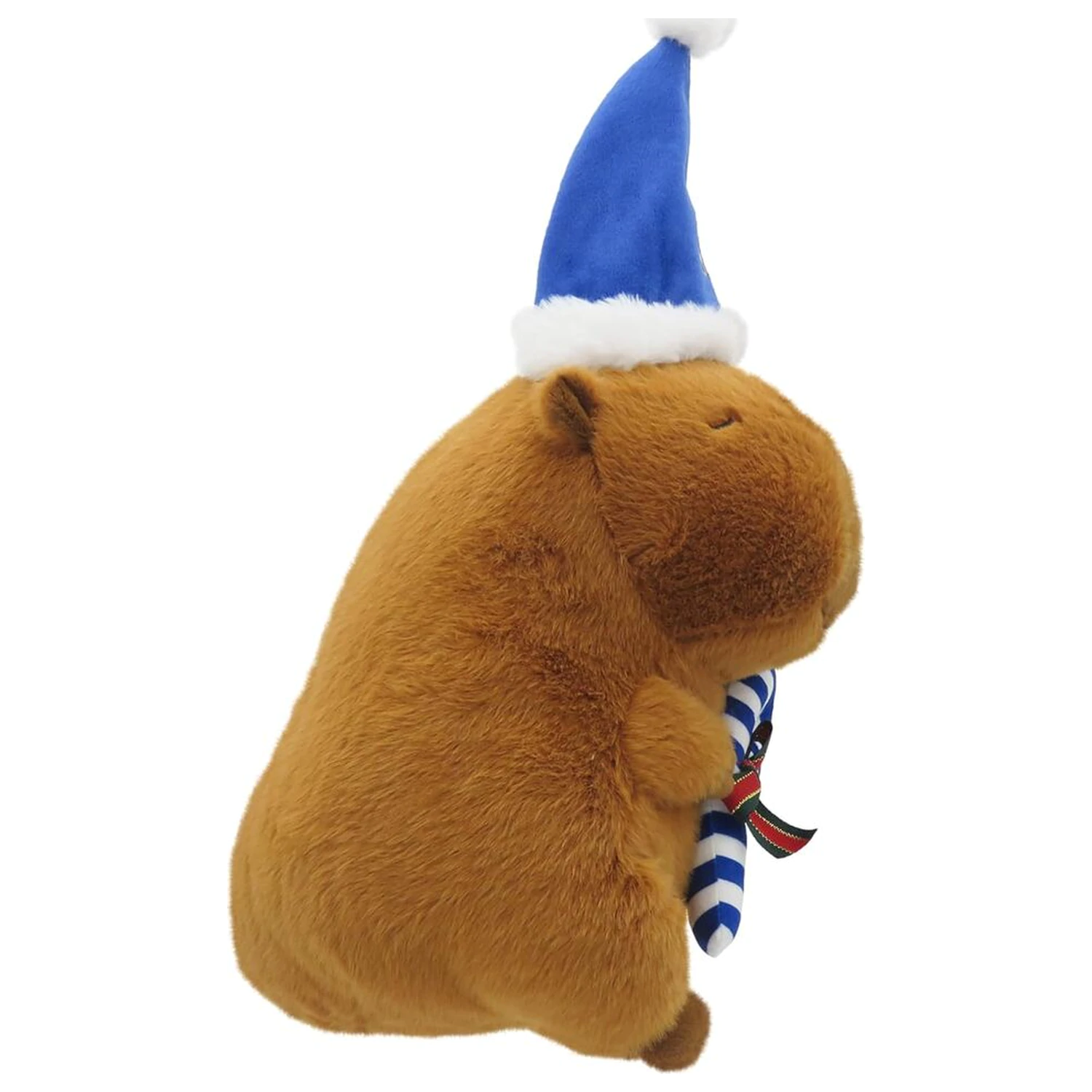 Real Madrid capibara plyšová hračka s čepicí Santa 35cm fotografii produktu