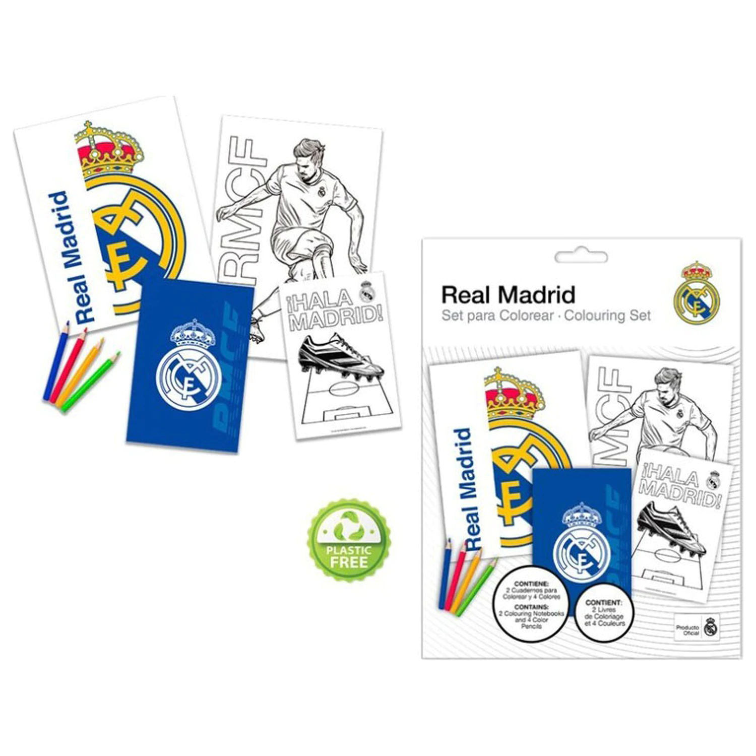Real Madrid Hala Madrid Sada omalovánek fotografii produktu