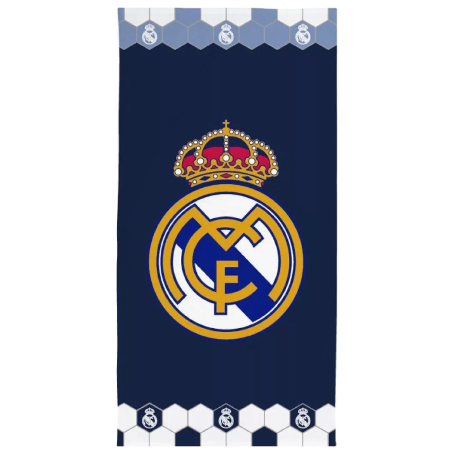Real Madrid Ručník Hexa Design 70x140cm fotografii produktu