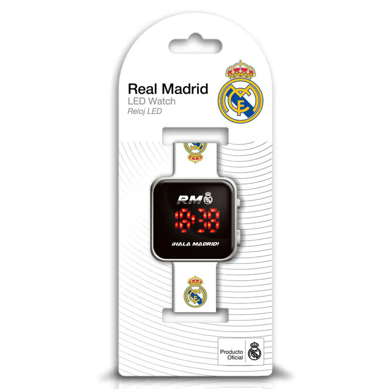 Real Madrid LED hodinky fotografii produktu