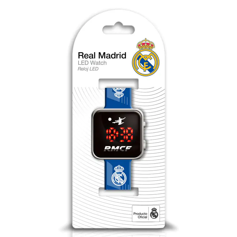 Real Madrid LED hodinky fotografii produktu