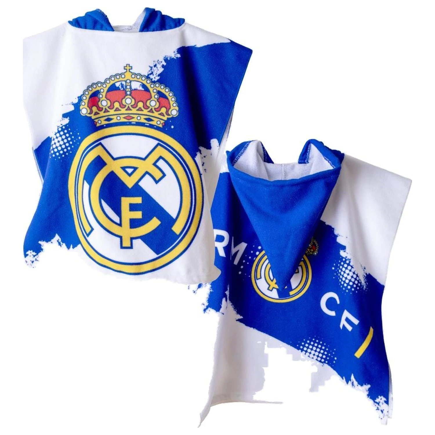 Real Madrid mikrovláknové pončo ručník fotografii produktu