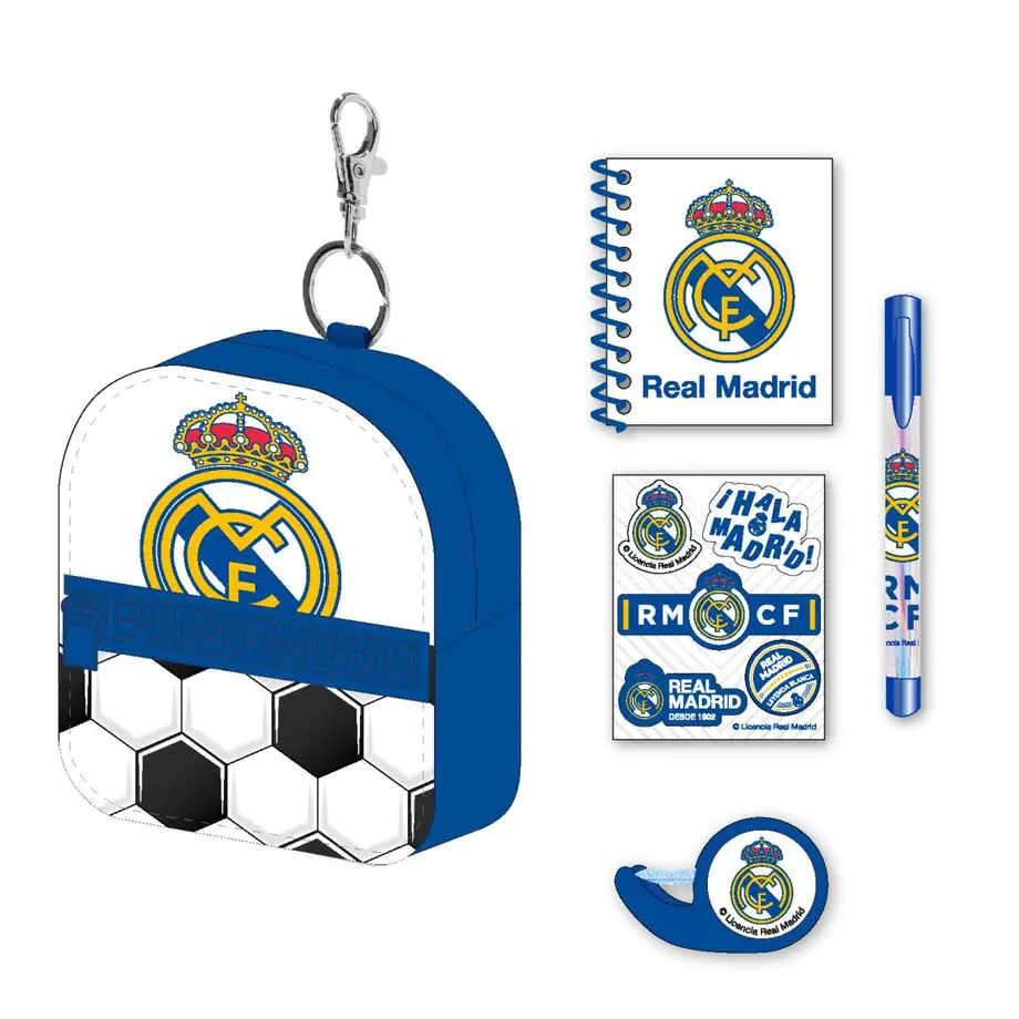 Real Madrid Stationery mini batoh set fotografii produktu