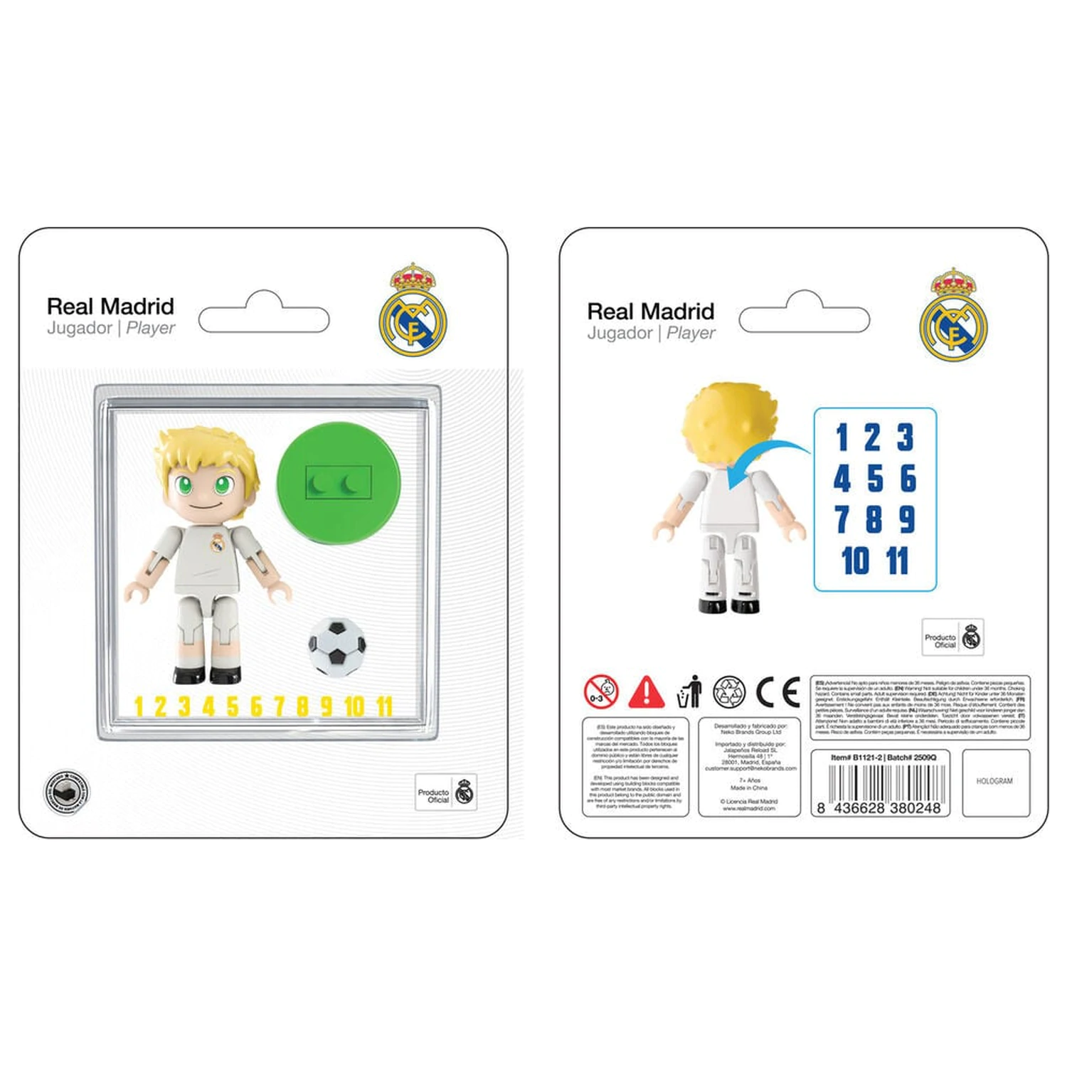 Figurka hráče Real Madrid 4cm fotografii produktu