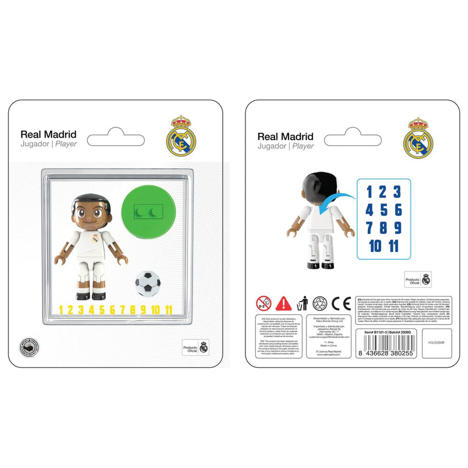 Real Madrid figurka hráče 4cm fotografii produktu
