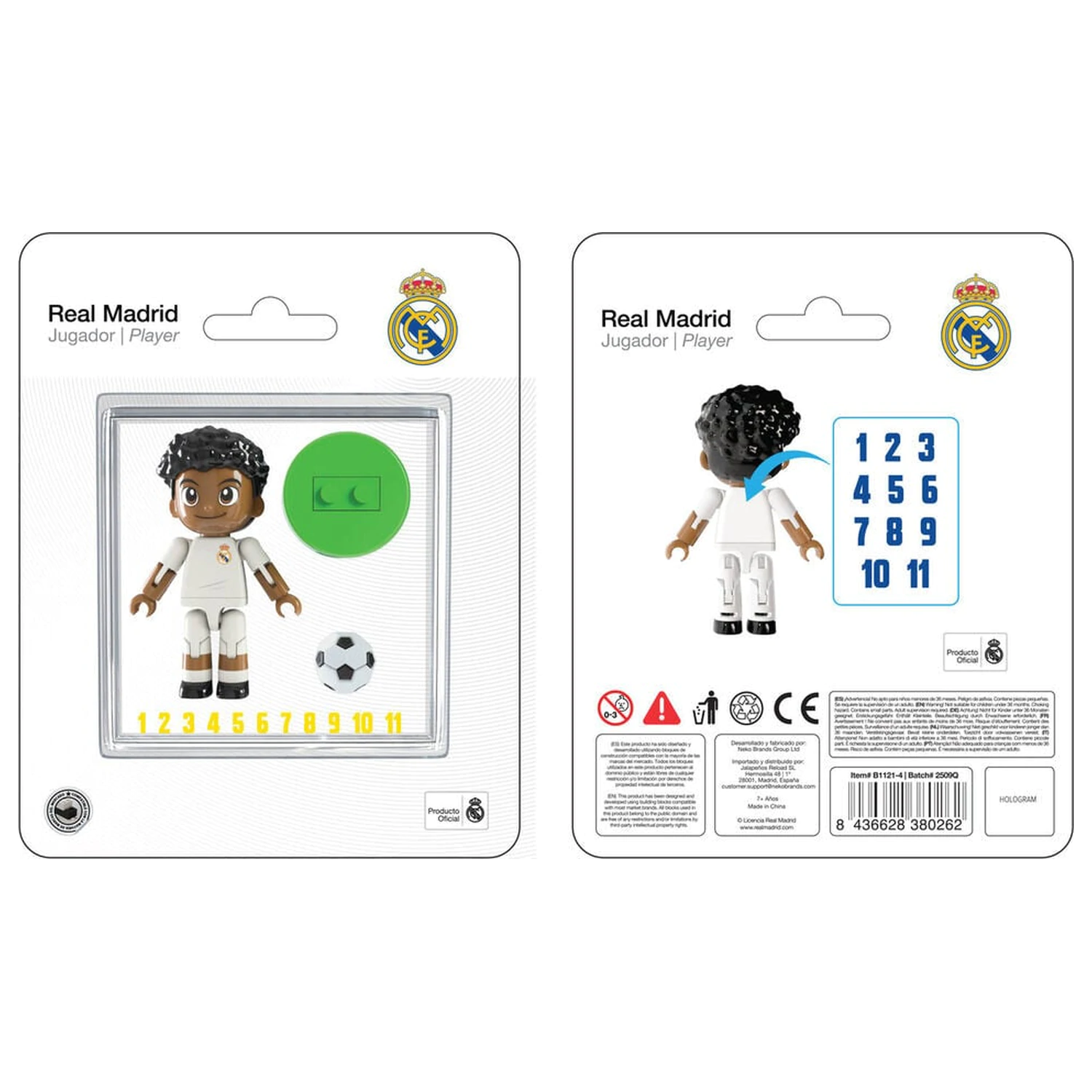 Real Madrid figurka hráče 4 cm fotografii produktu