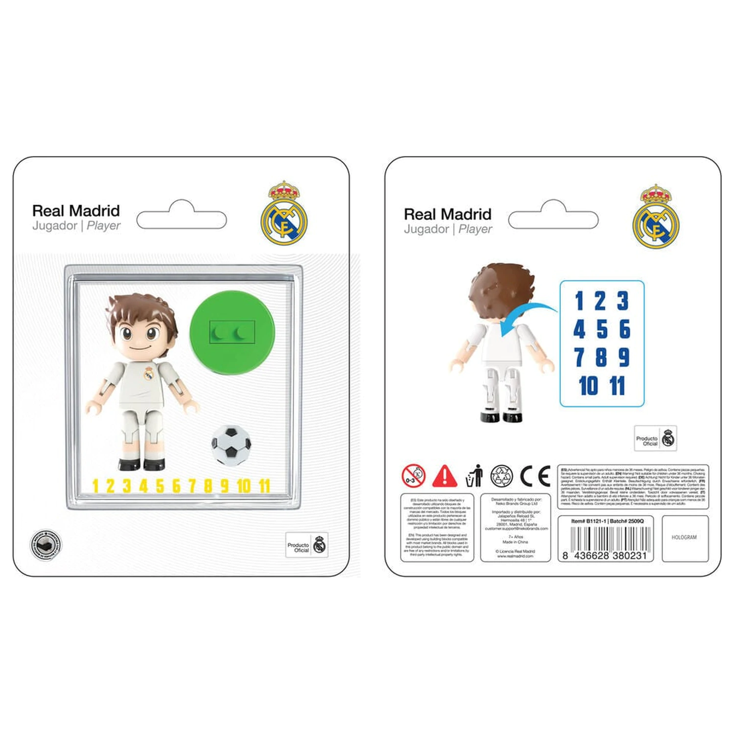 Real Madrid figurka hráče 4cm fotografii produktu