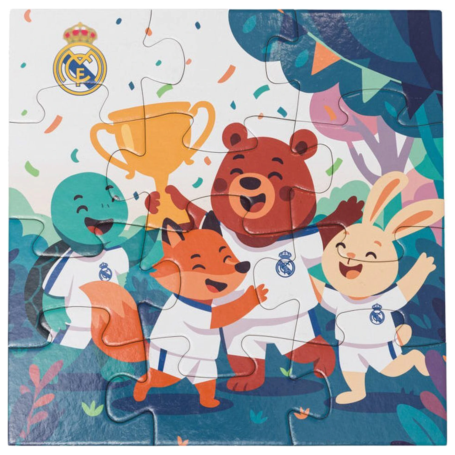 Real Madrid puzzle 12 kusů fotografii produktu