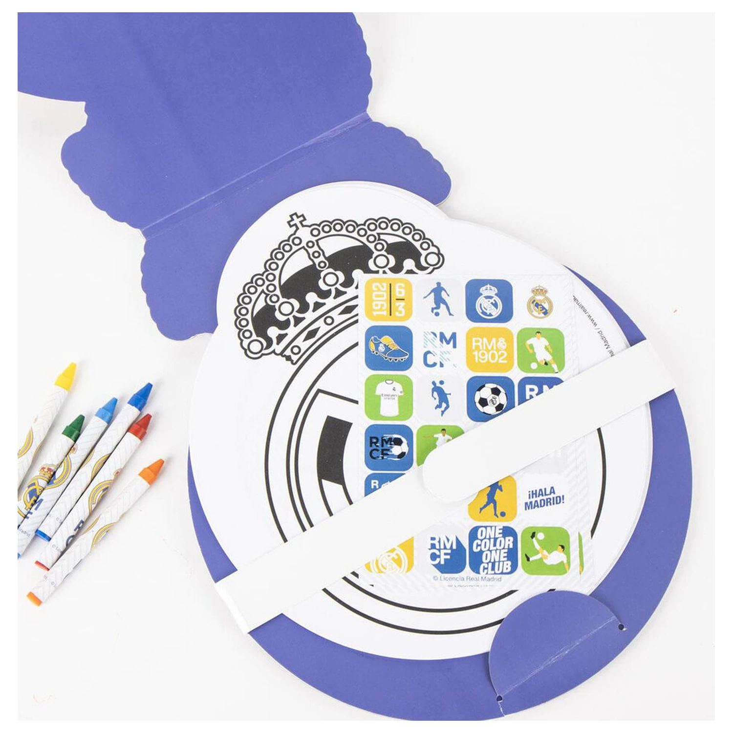 Real Madrid Omalovánky s aktivitami kniha fotografii produktu