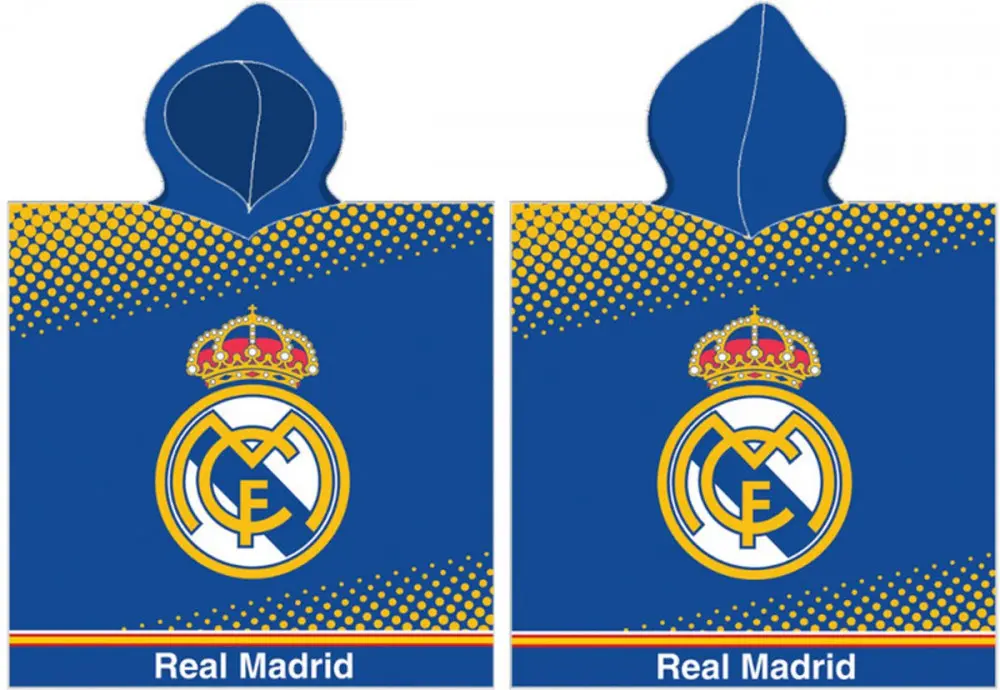 Real Madrid Pončo s kapucí ručník 55*110 cm fotografii produktu