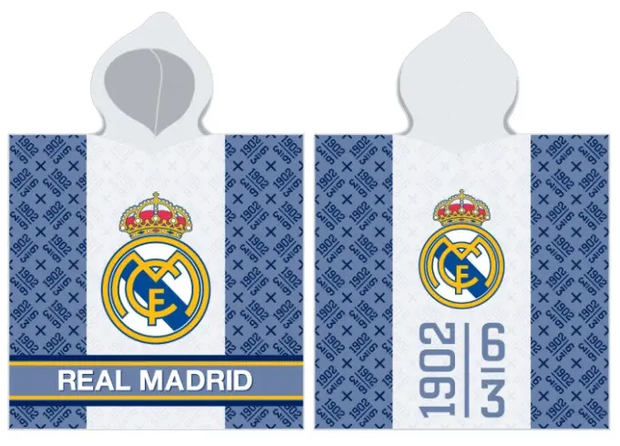 Real Madrid ručníkové pončo 60*120cm fotografii produktu