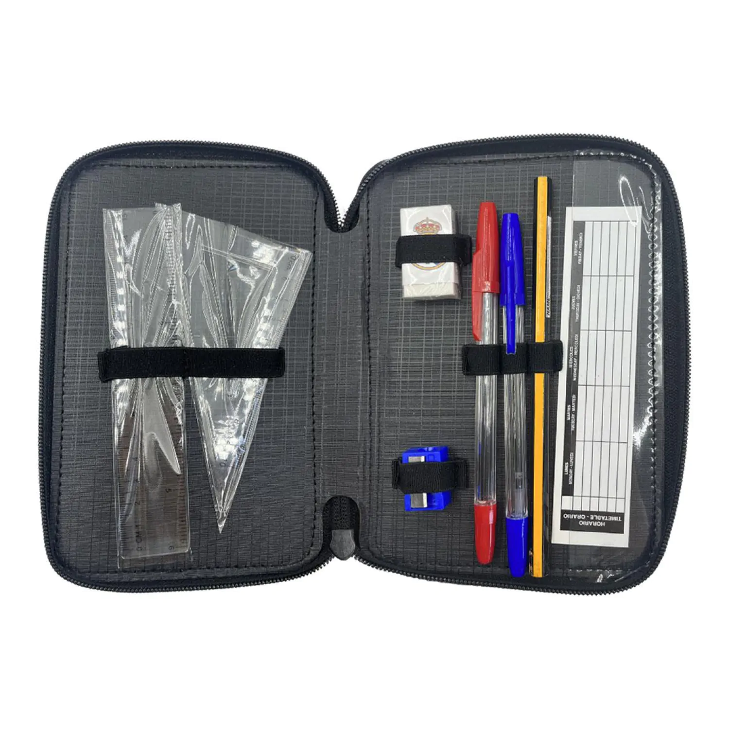 Penál Real Madrid se třemi přihrádkami fotografii produktu