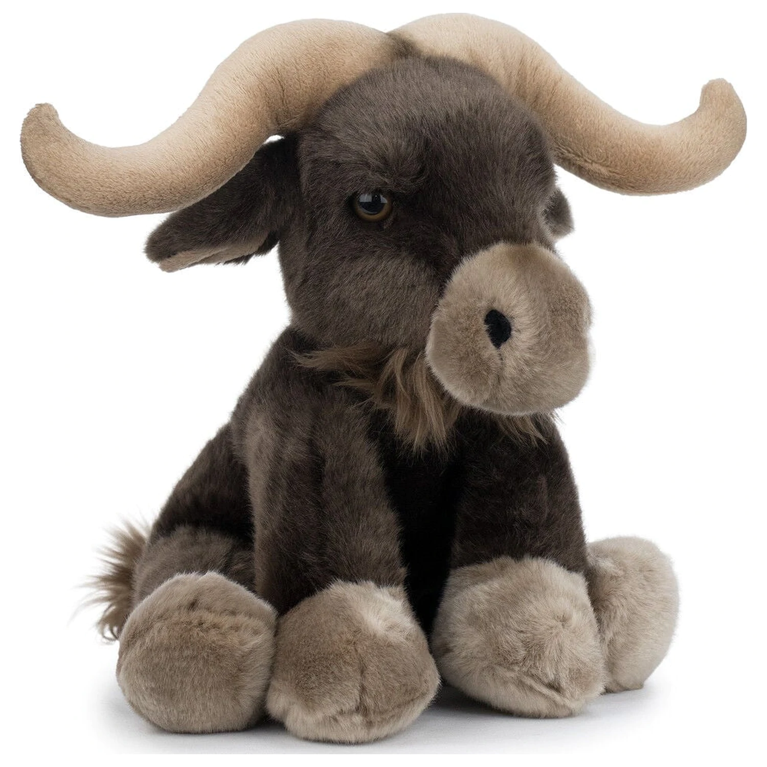 Realistické zvířata Buffalo plyšová hračka 27 cm fotografii produktu
