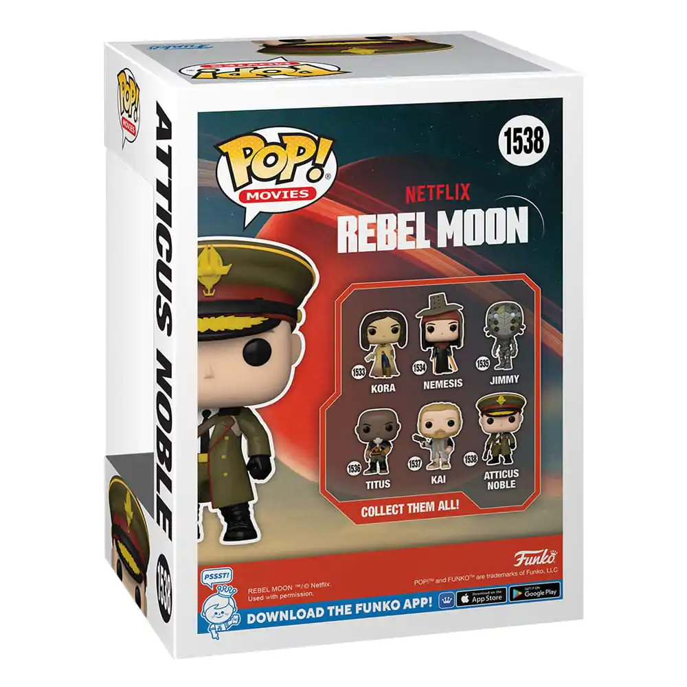 Rebel Moon POP! Movies Vinylová Figurka Atticus Noble 9 cm fotografii produktu