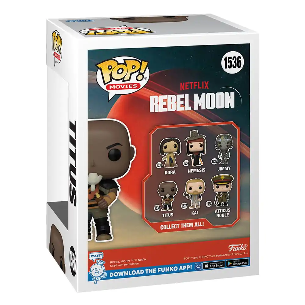 Rebel Moon POP! Movies Vinylová Figurka Titus 9 cm fotografii produktu