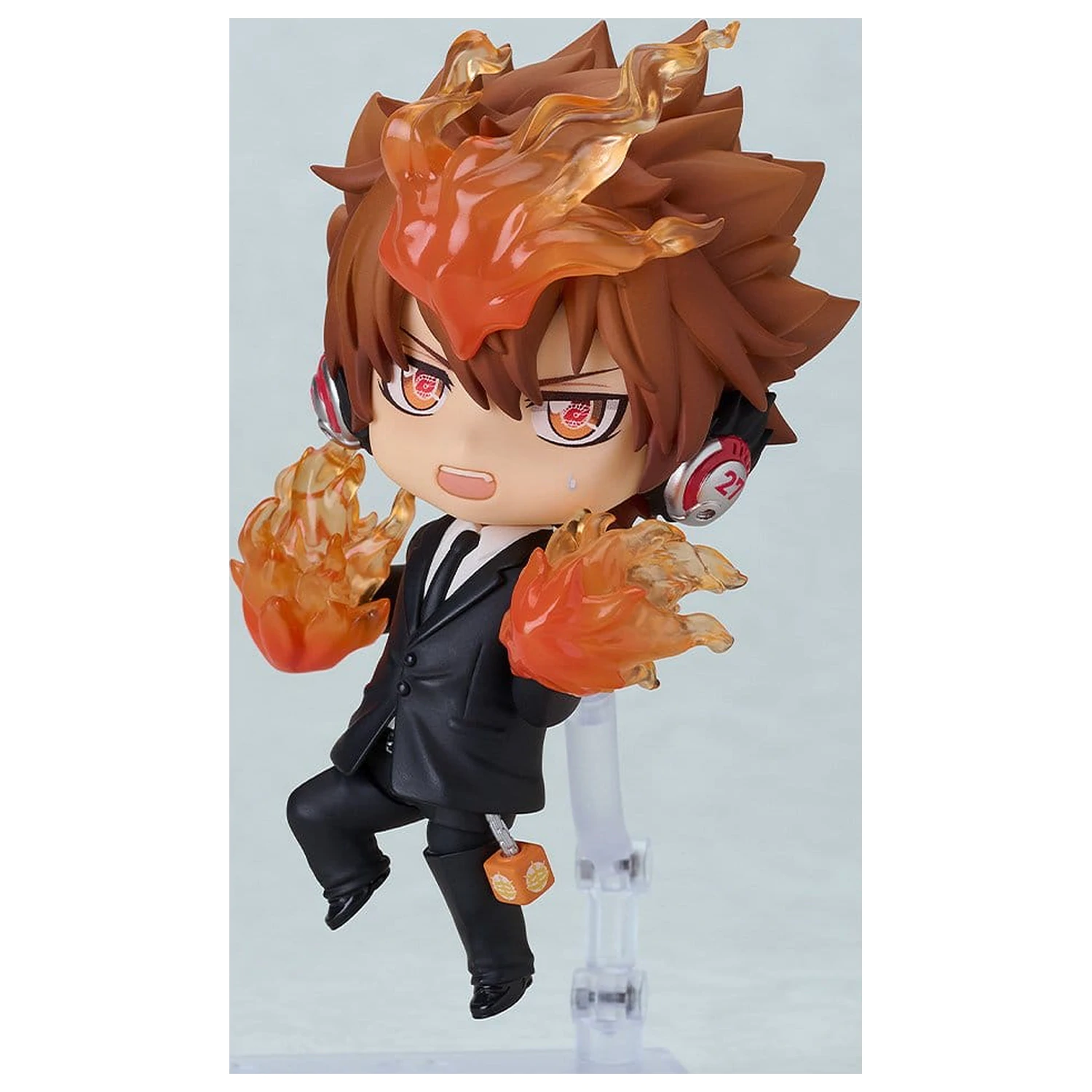 Reborn! Series Nendoroid akční figurka Tsunayoshi Sawada: Black Suit Ver. 11 cm fotografii produktu