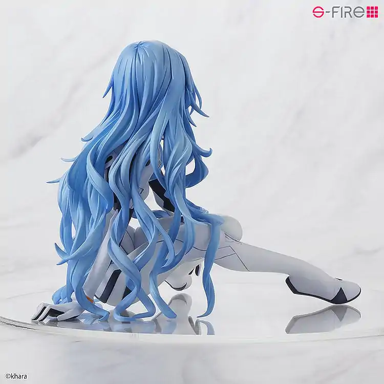 Rebuild of Evangelion PVC soška 1/7 Rei Ayanami Long Hair Verze 11 cm fotografii produktu