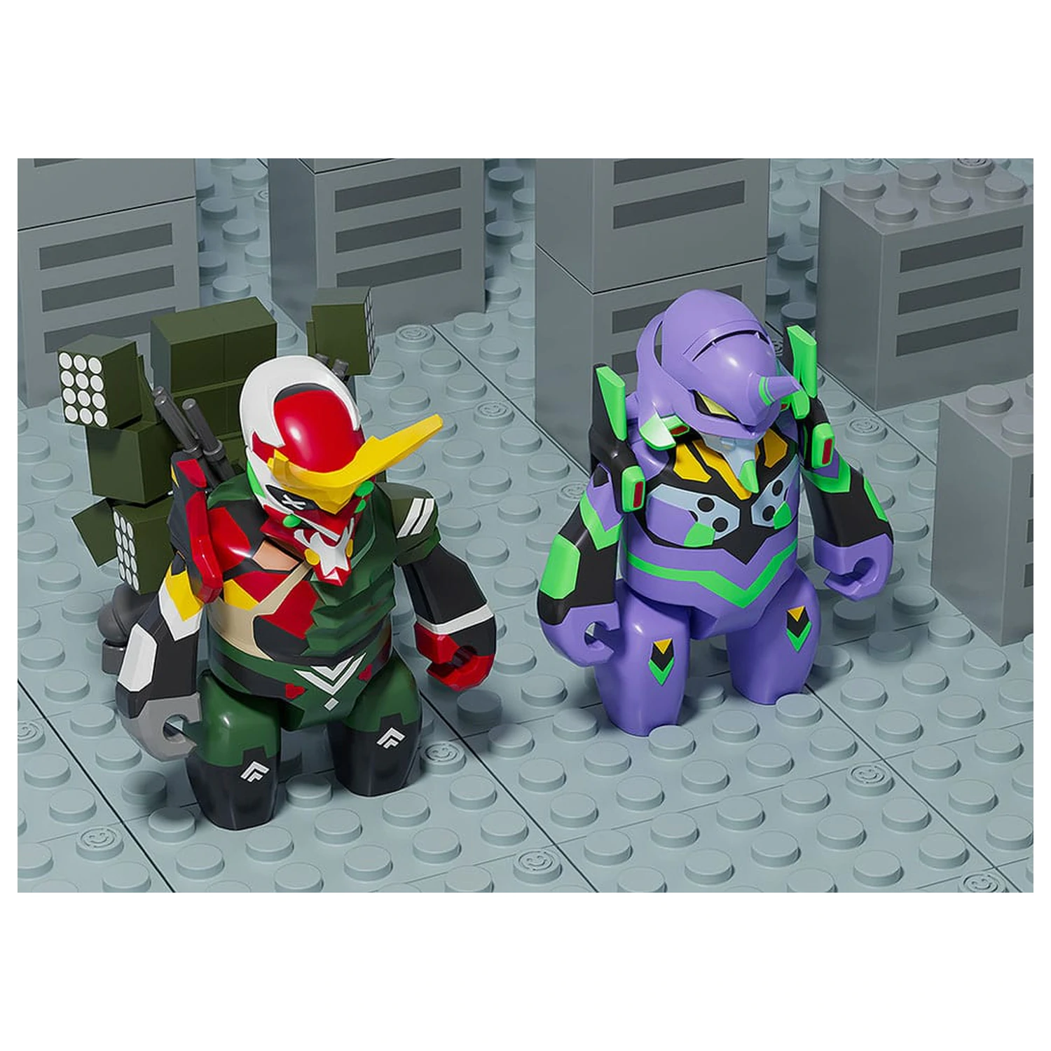 Rebuild of Evangelion Brickroid akční figurka Evangelion Production Model-New 02 a 5 cm fotografii produktu