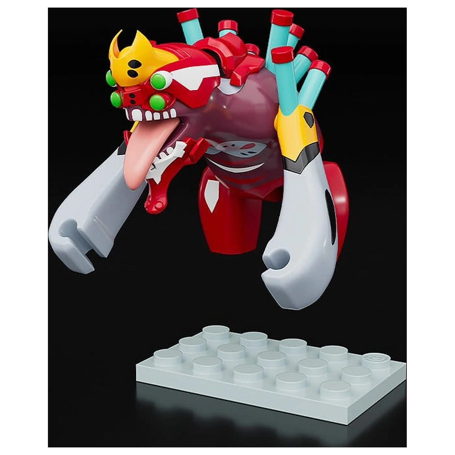 Rebuild of Evangelion Brickroid Mini Figurka Evangelion Unit 02 Beast Form 2nd Phase (Type 1) 4 cm fotografii produktu