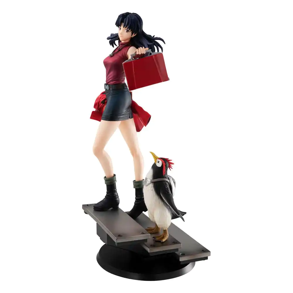 Rebuild of Evangelion Gals PVC Socha Misato Katsuragi & Pen Pen 25 cm fotografii produktu