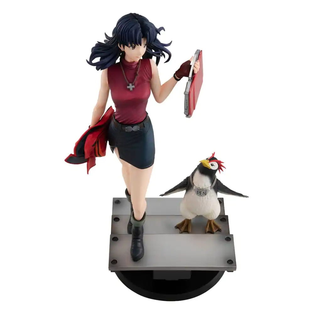 Rebuild of Evangelion Gals PVC Socha Misato Katsuragi & Pen Pen 25 cm fotografii produktu