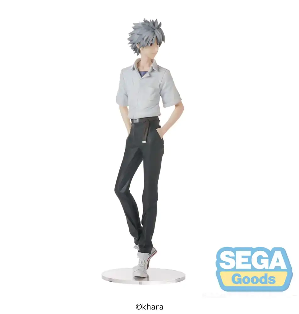 Rebuild of Evangelion Vysoce prémiová PVC Socha Kaworu Nagisa Verze v uniformě Evangelion: New Theatrical Edition 22 cm fotografii produktu