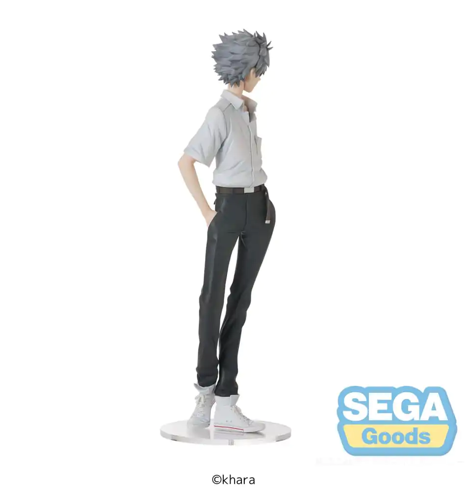 Rebuild of Evangelion Vysoce prémiová PVC Socha Kaworu Nagisa Verze v uniformě Evangelion: New Theatrical Edition 22 cm fotografii produktu