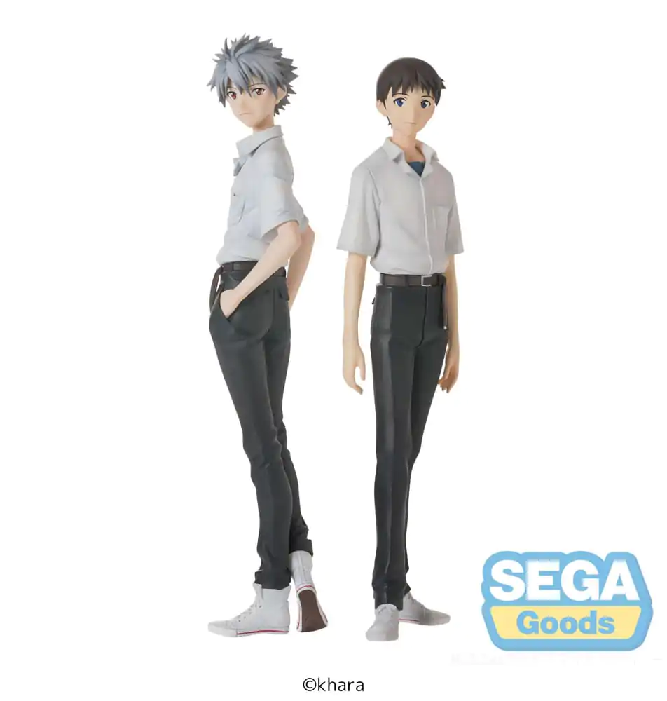 Rebuild of Evangelion Vysoce prémiová PVC Socha Kaworu Nagisa Verze v uniformě Evangelion: New Theatrical Edition 22 cm fotografii produktu