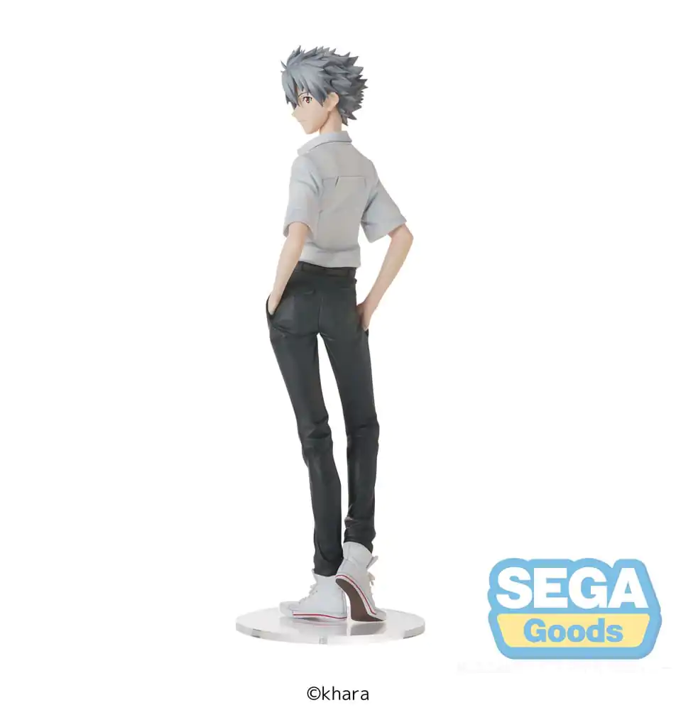 Rebuild of Evangelion Vysoce prémiová PVC Socha Kaworu Nagisa Verze v uniformě Evangelion: New Theatrical Edition 22 cm fotografii produktu