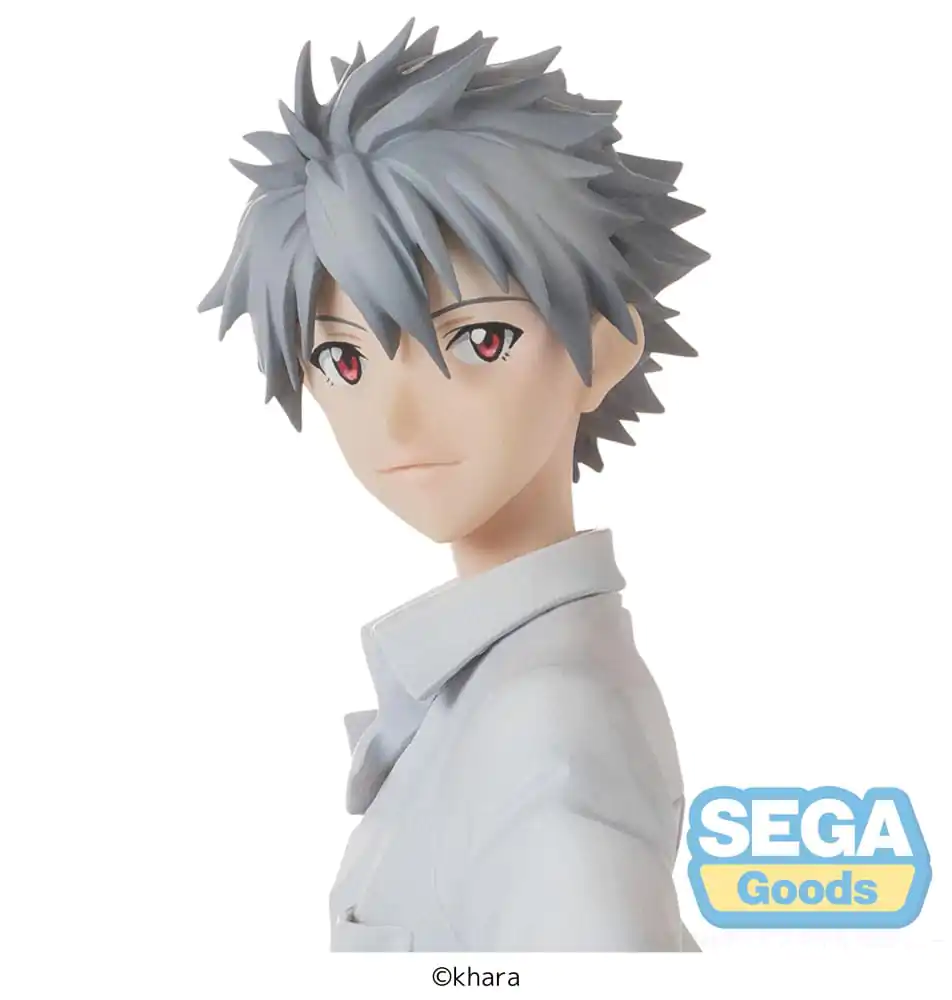 Rebuild of Evangelion Vysoce prémiová PVC Socha Kaworu Nagisa Verze v uniformě Evangelion: New Theatrical Edition 22 cm fotografii produktu