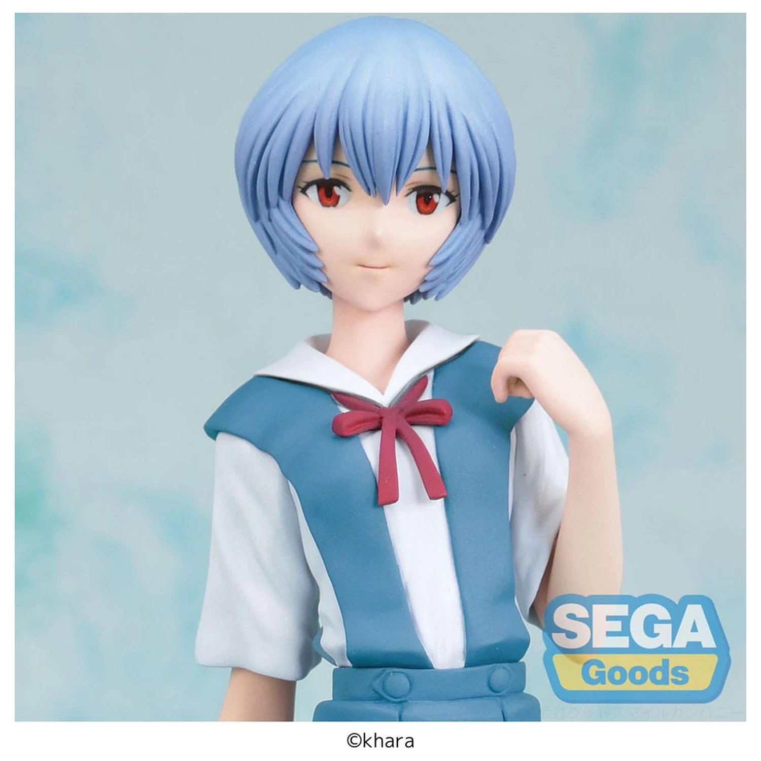 Rebuild of Evangelion High Prémiová PVC socha Rei Uniform Ver. Evangelion: New Theatrical Edition 20 cm fotografii produktu