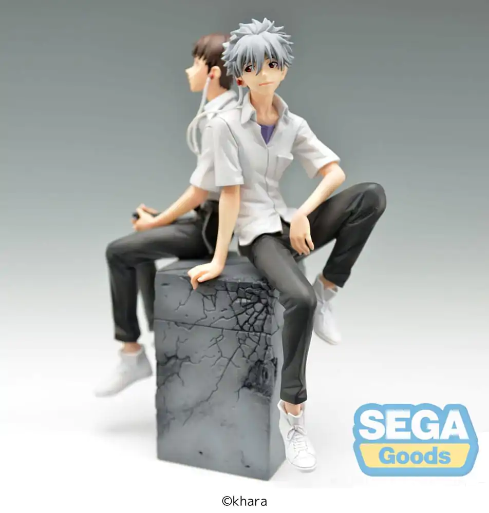 Rebuild of Evangelion Luminasta PVC Socha Shinji & Kaworu Evangelion: New Theatrical Edition Kaworu Ver. 17 cm fotografii produktu