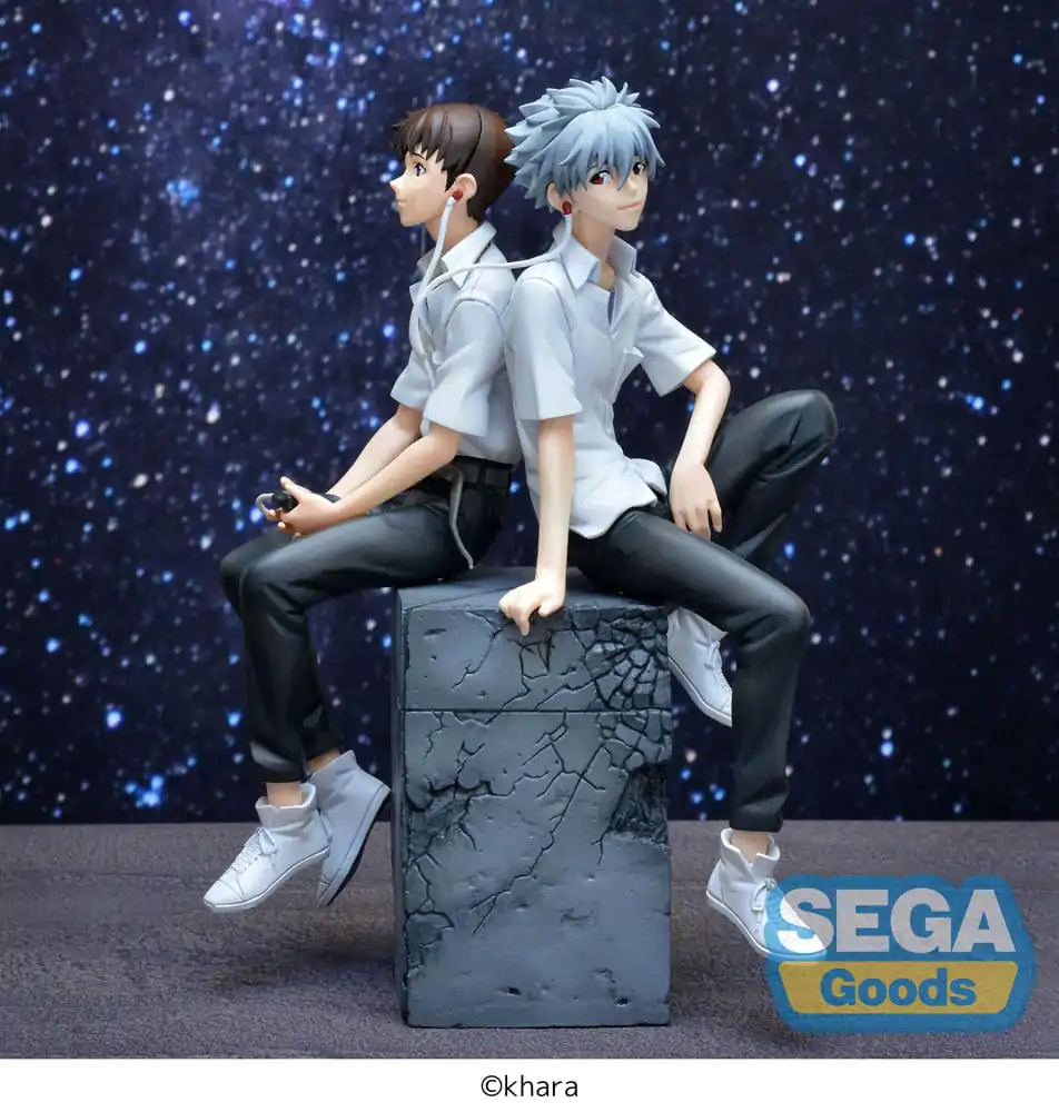 Rebuild of Evangelion Luminasta PVC soška Shinji & Kaworu Evangelion: New Theatrical Edition Shinji Ver. 17 cm fotografii produktu