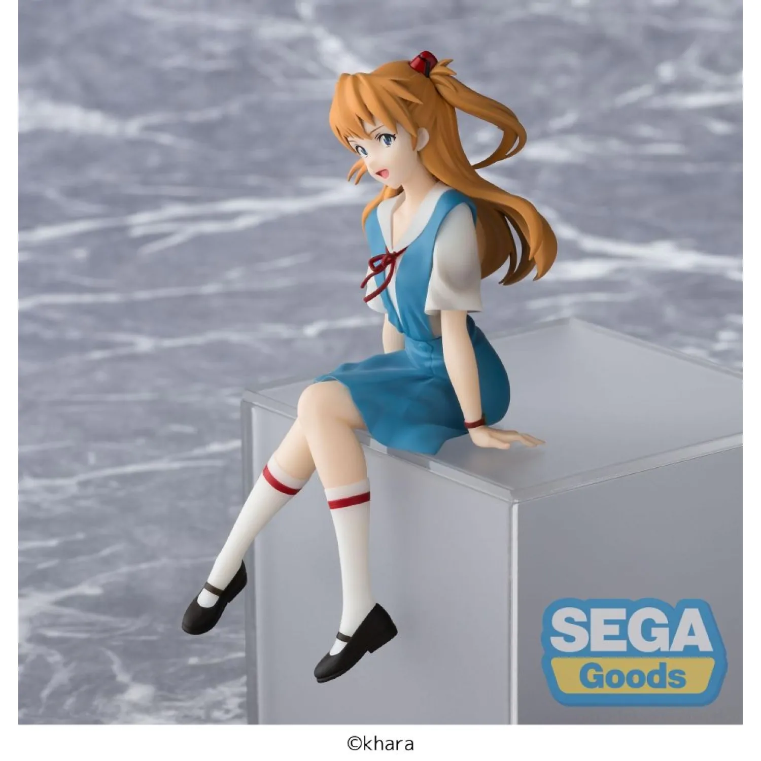 Rebuild of Evangelion PM Perching PVC Socha Asuka Shikinami Langley New Theatrical Edition 14 cm fotografii produktu