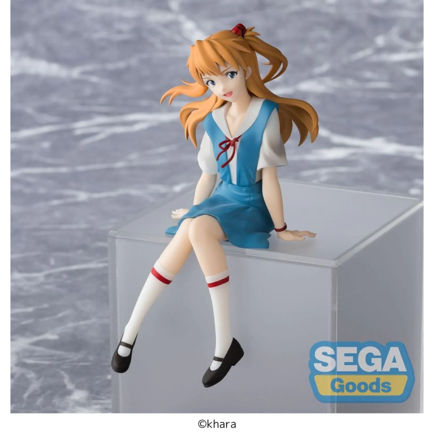 Rebuild of Evangelion PM Perching PVC Socha Asuka Shikinami Langley New Theatrical Edition 14 cm fotografii produktu