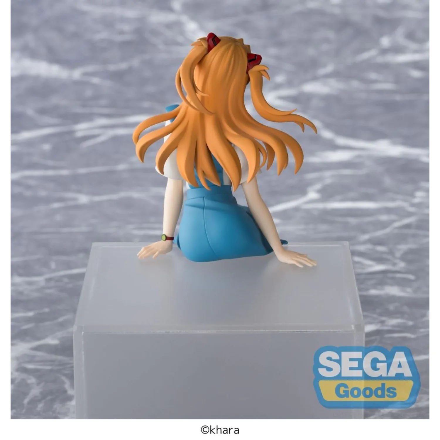 Rebuild of Evangelion PM Perching PVC Socha Asuka Shikinami Langley New Theatrical Edition 14 cm fotografii produktu