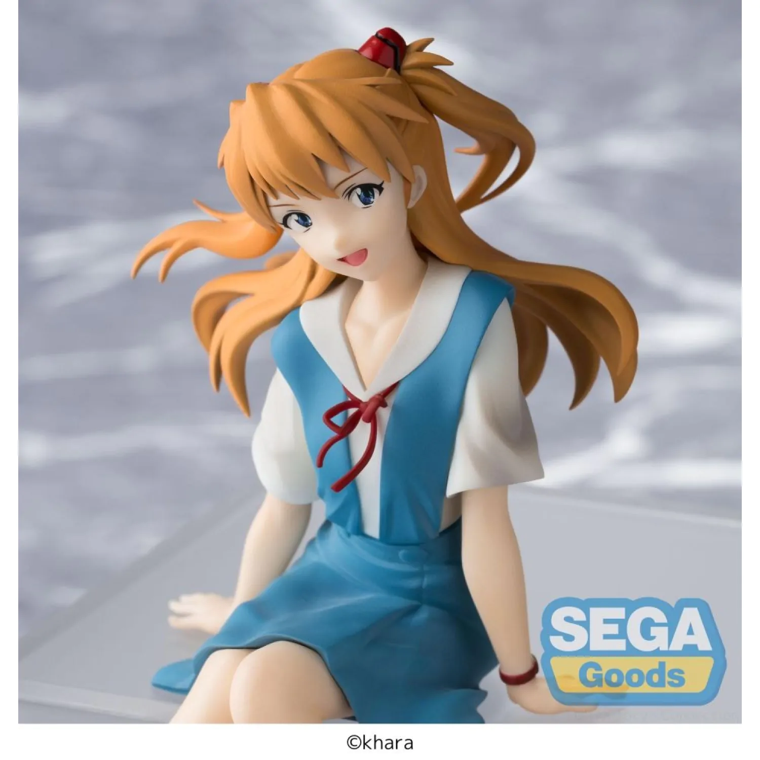 Rebuild of Evangelion PM Perching PVC Socha Asuka Shikinami Langley New Theatrical Edition 14 cm fotografii produktu