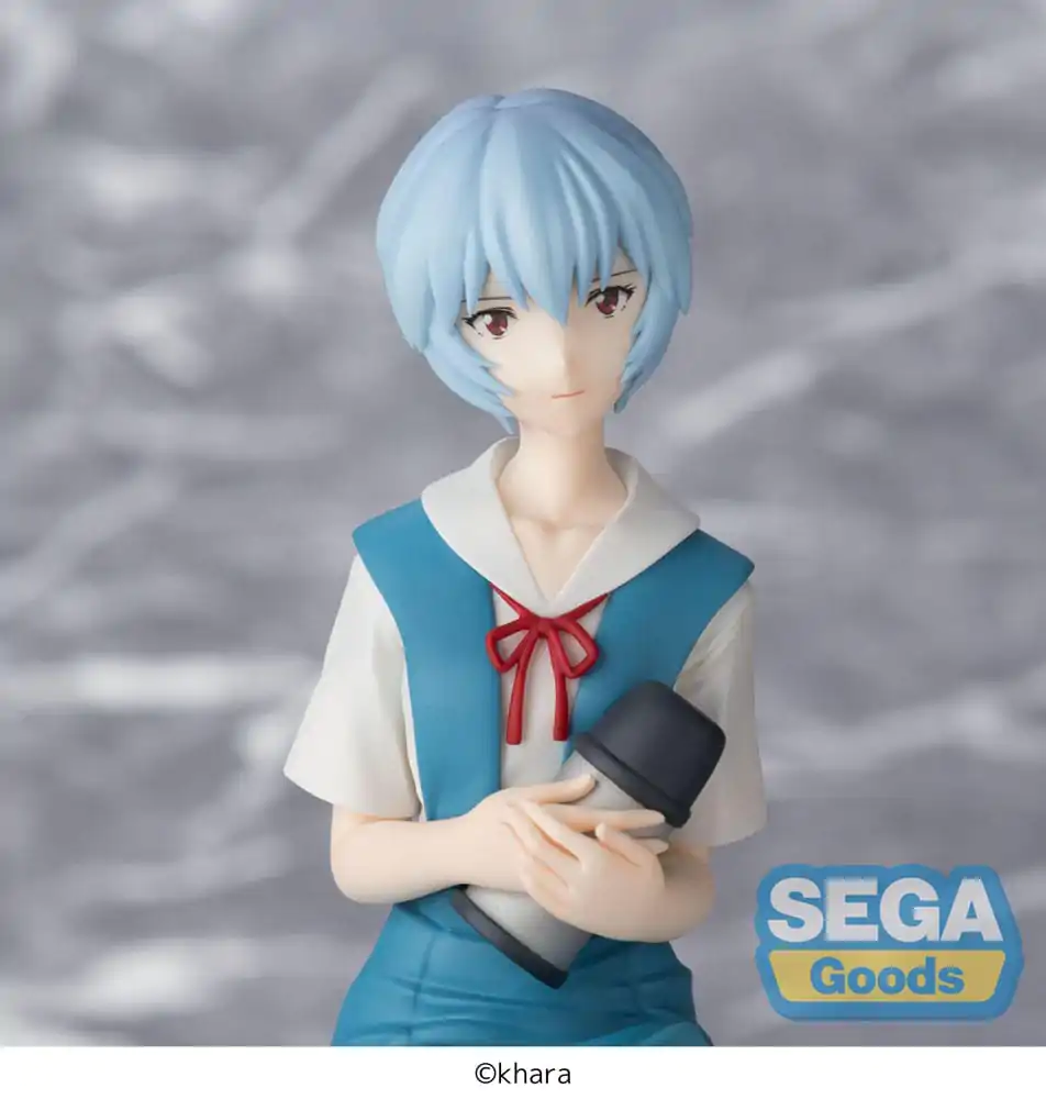 Rebuild of Evangelion PM Sedící PVC Socha Rei Ayanami Evangelion New Theatrical Edition 14 cm fotografii produktu