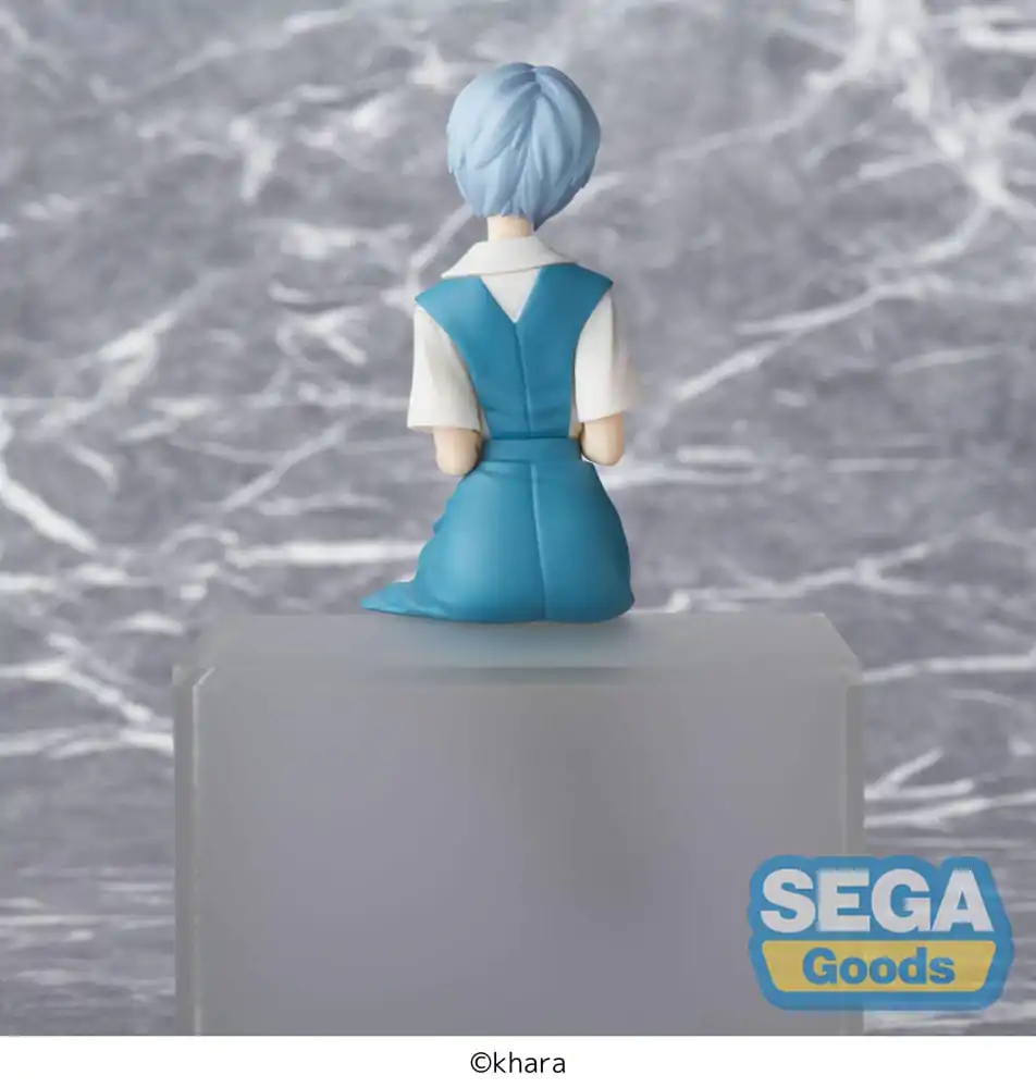 Rebuild of Evangelion PM Sedící PVC Socha Rei Ayanami Evangelion New Theatrical Edition 14 cm fotografii produktu