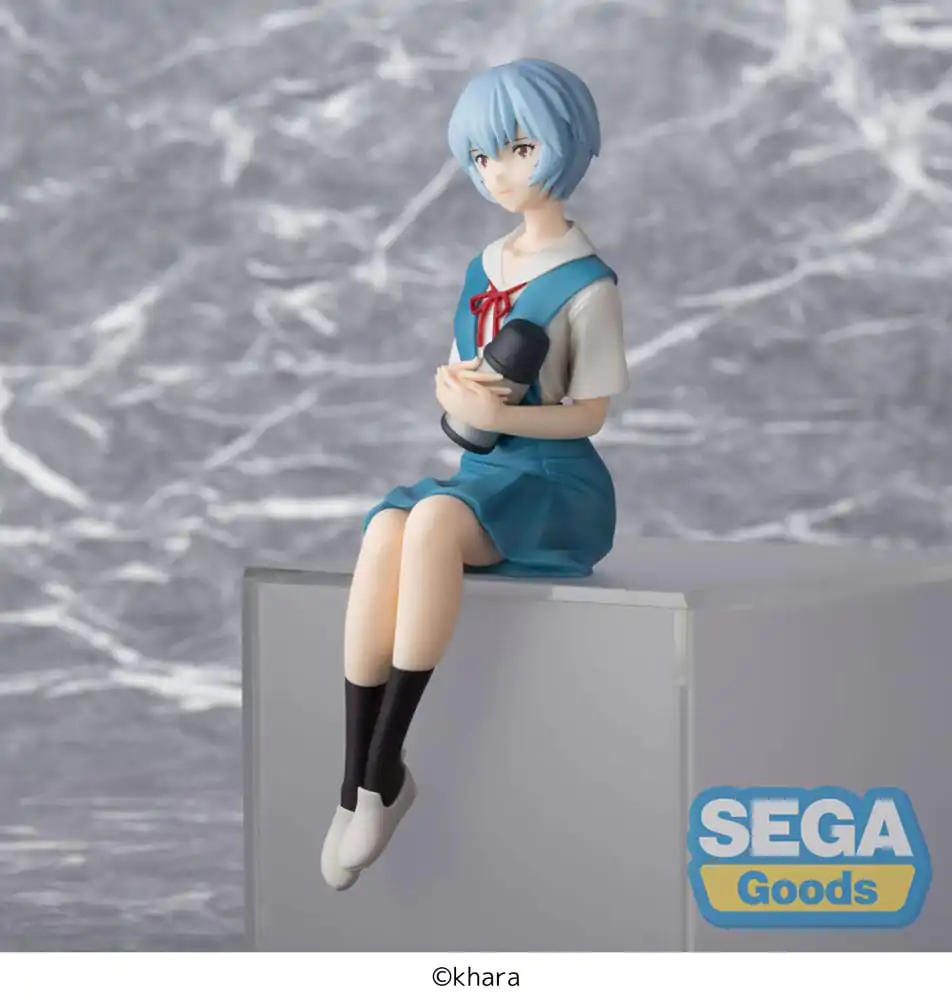 Rebuild of Evangelion PM Sedící PVC Socha Rei Ayanami Evangelion New Theatrical Edition 14 cm fotografii produktu