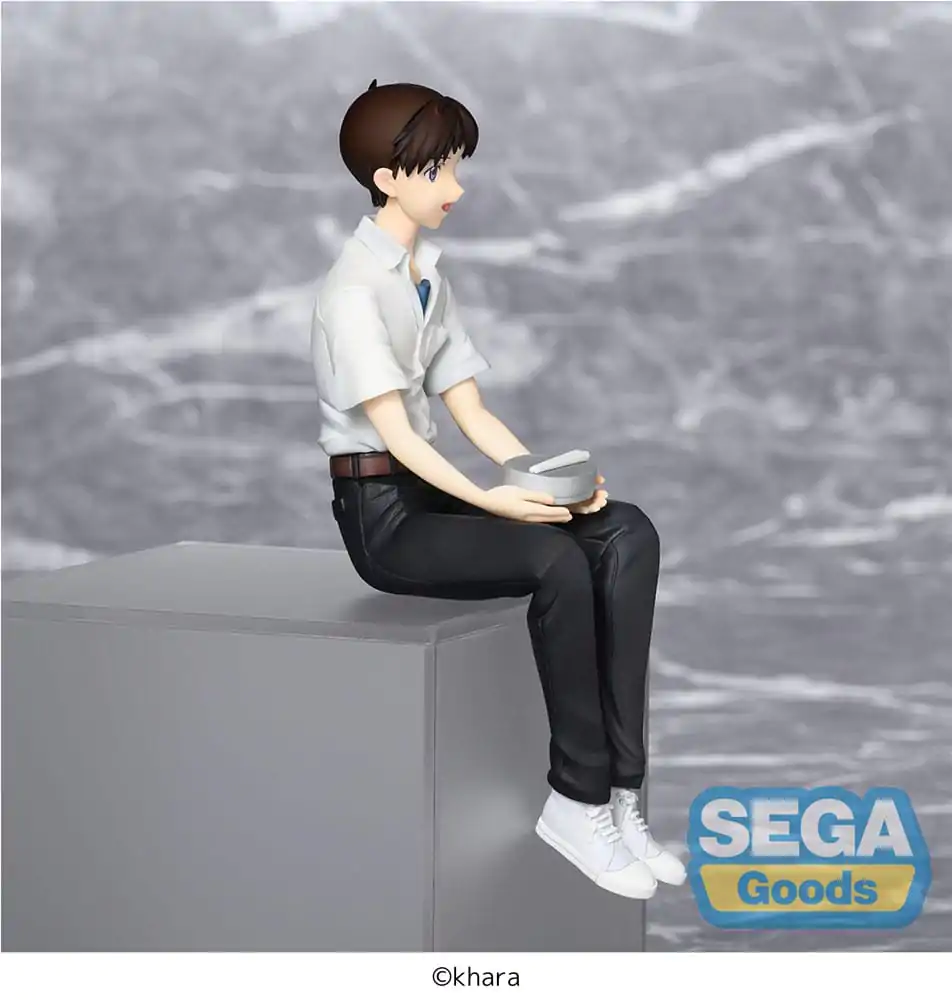 Rebuild of Evangelion PM Sedící PVC Soška Shinji Ikari Evangelion New Theatrical Edition 14 cm fotografii produktu