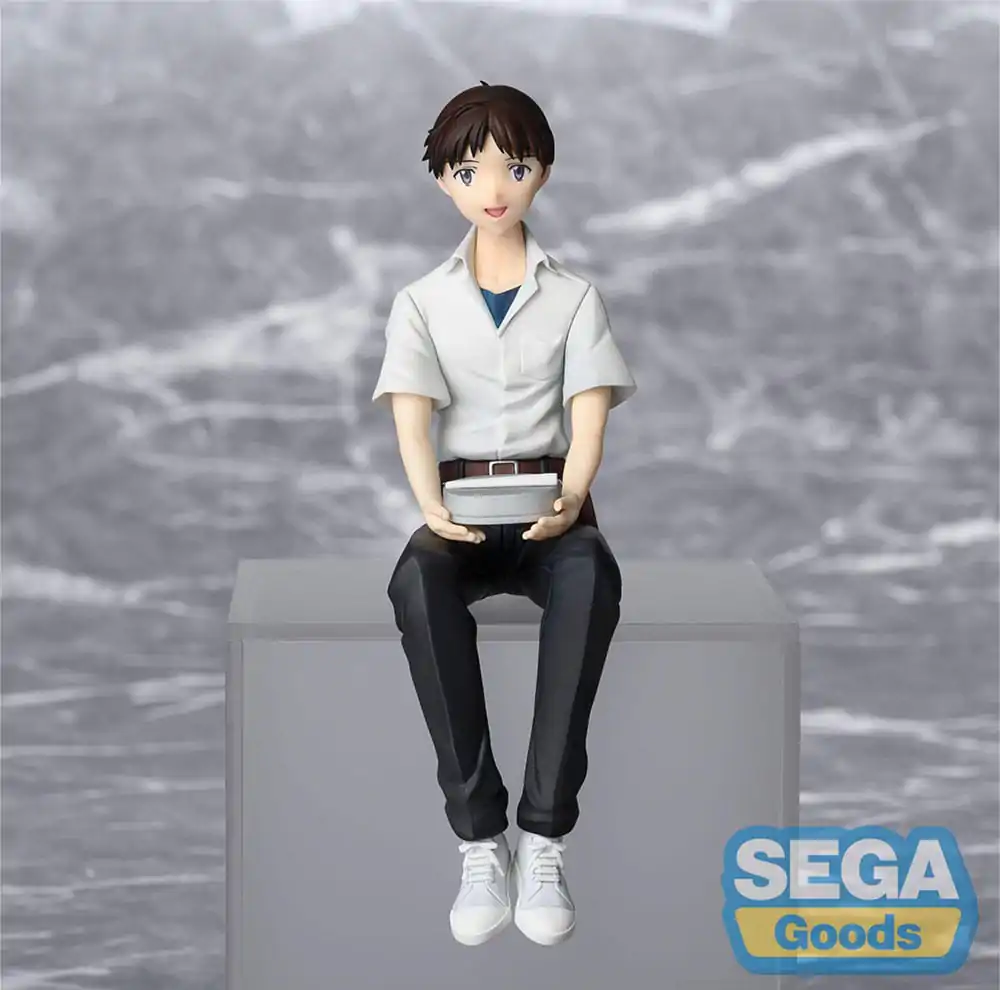 Rebuild of Evangelion PM Sedící PVC Soška Shinji Ikari Evangelion New Theatrical Edition 14 cm fotografii produktu