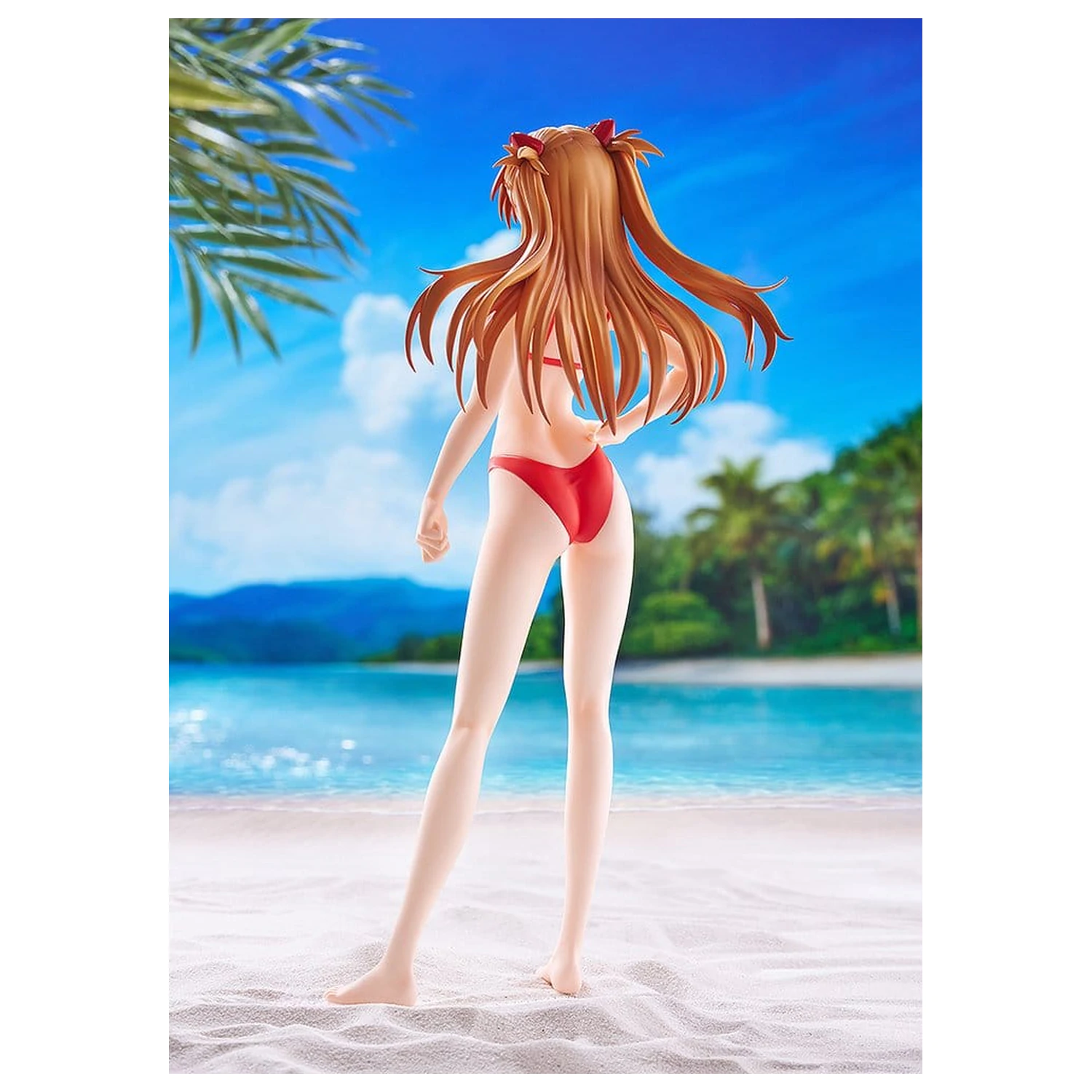 Rebuild of Evangelion Pop Up Parade figurka Beach Queens Asuka Shikinami Langley (Bikini Style) velikost L 23 cm fotografii produktu