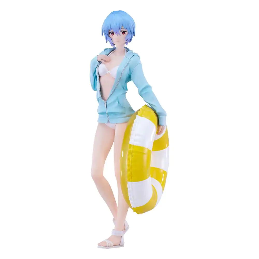 Rebuild of Evangelion Pop Up Parade L PVC Soška Beach Queens: Rei Ayanami 22 cm fotografii produktu