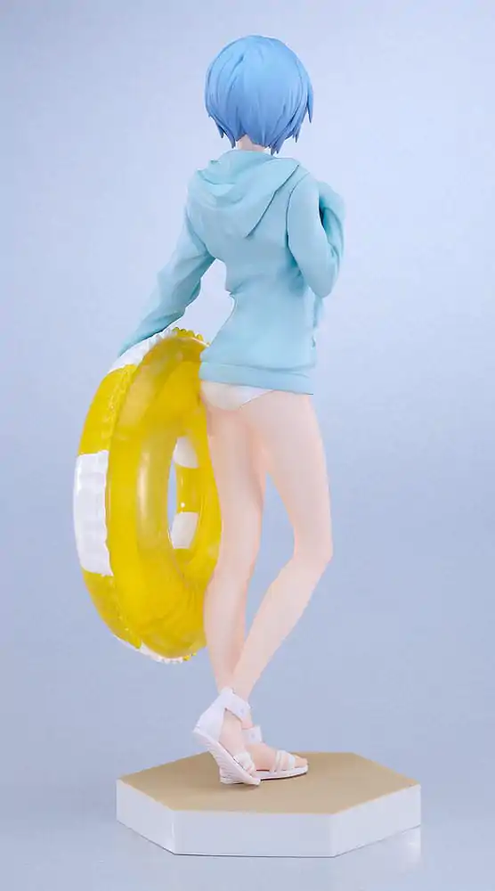 Rebuild of Evangelion Pop Up Parade L PVC Soška Beach Queens: Rei Ayanami 22 cm fotografii produktu