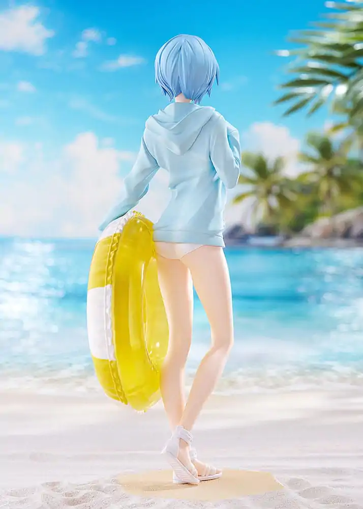 Rebuild of Evangelion Pop Up Parade L PVC Soška Beach Queens: Rei Ayanami 22 cm fotografii produktu