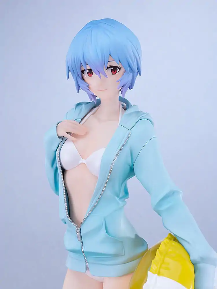 Rebuild of Evangelion Pop Up Parade L PVC Soška Beach Queens: Rei Ayanami 22 cm fotografii produktu