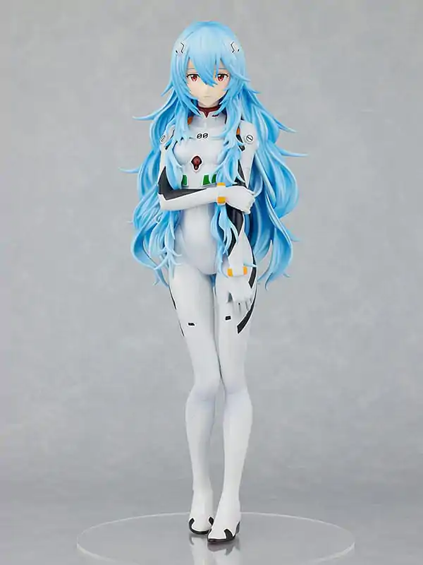 Rebuild of Evangelion Pop Up Parade XL PVC soška Rei Ayanami: Long Hair Ver. 38 cm fotografii produktu